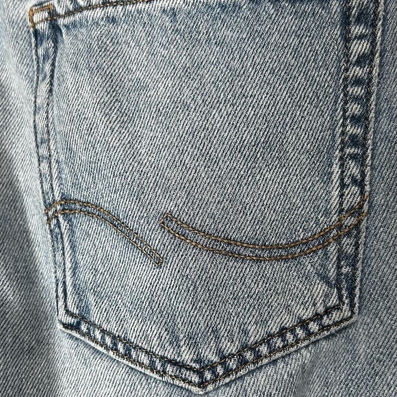 Jack & Jones Faded Light Blue Straight Leg Men’s Jeans 30/32 - Picture 3 of 8